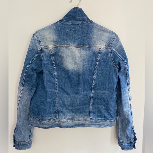 Jean jacket,Blue washed denim jacket, Size M, very good condition - Picture 2 of 4